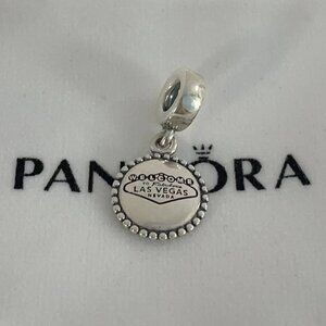 Pandora Las Vegas Welcome Sign Dangle Charm